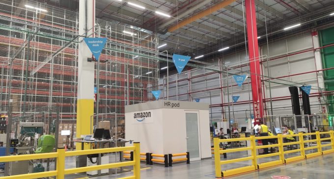 Així és el mega centre logístic d'Amazon a Onda