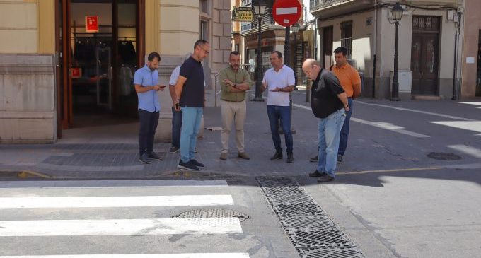 Vila-real reforça el centre contra les pluges amb un programa pilot de millora de la xarxa de pluvials en Pere III