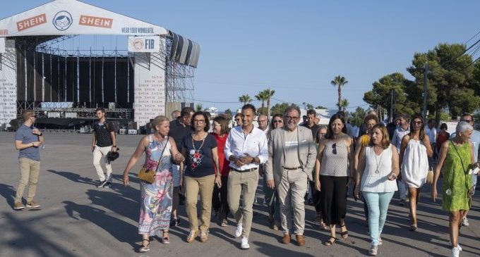 La Diputació de Castelló aportarà 180.000 euros per a reforçar la seguretat del recinte de festivals de Benicàssim amb el seu tancament perimetral