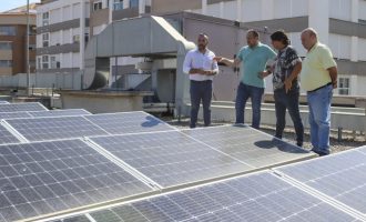El Pla d'eficiència energètica de Vila-real arriba als centres educatius amb panells solars