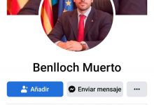El alcalde de Vila-real denuncia amenazas ante la Policía Nacional tras la creación del perfil “Benlloch muerto” en la red Facebook