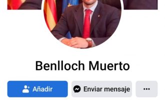 L'alcalde de Vila-real denuncia amenaces davant la Policia Nacional després de la creació del perfil “Benlloch Muerto” en Facebook