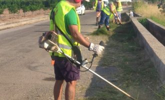Vila-real prepara el primer Pla permanent de manteniment de camins amb la contractació de maquinària especialitzada