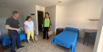 La Diputació renova el mobiliari de la residència d'estudiants de Penyeta Roja i reduïx a quatre el màxim de persones per habitació