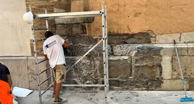 La Diputación de Castellón repara la fachada de la iglesia de San Vicente Ferrer de Castelló
