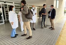 Alsina rep al conseller de Sanitat Miguel Mínguez a Vinaròs