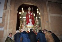 El Trasllat de la imatge de Sant Blai obri oficialment les festes en honor al patró de Borriana