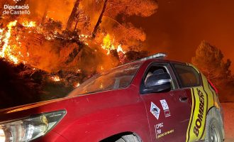 Ximo Puig: “El incendio forestal de Villanueva de Viver avanza con gran voracidad”