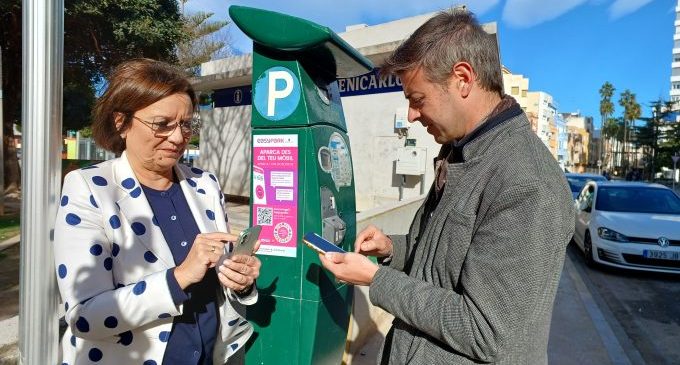 Una aplicació permet pagar amb el mòbil l'estacionament a la zona blava de Benicarló