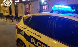 Detenido un joven en Castelló tras un accidente de moto: iba drogado, borracho y sin permiso de conducir