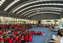 Borriana celebra los actos de conmemoración de María Auxiliadora en el colegio Salesiano