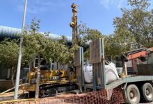 Borriana comença la instal·lació geotèrmica en la Piscina Municipal