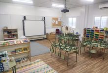 Castellón recepciona las aulas provisionales habilitadas para los alumnos de infantil del colegio Elcano