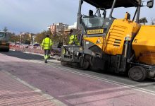 Benicàssim destina 1.000 tones d'asfalt per a millores de vials del municipi