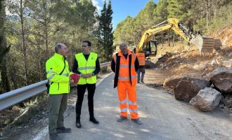 La Diputación de Castellón avanza “a buen ritmo” en los trabajos de mejora del conjunto de la red viaria provincial