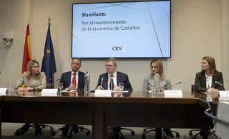 Barrachina defiende la economía de la provincia y respalda a la CEV en la presentación del Manifiesto en Madrid