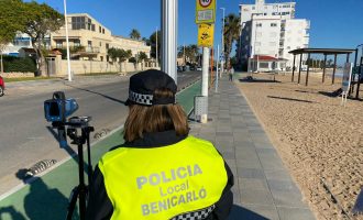La Policia Local de Benicarló reforça la seguretat viària amb l'adquisició d'un radar mòbil