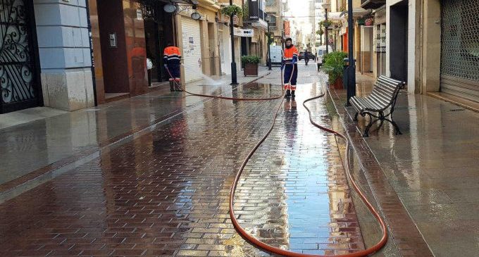 El plan de choque de limpieza viaria del Ayuntamiento de Castellón alcanza los 12 millones con la incorporación del remanente